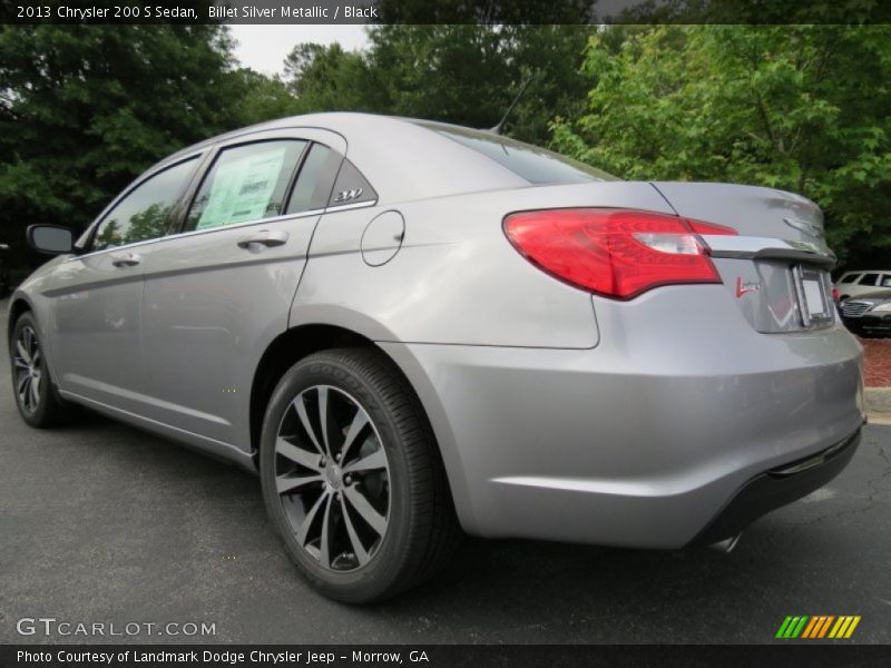 Billet Silver Metallic / Black 2013 Chrysler 200 S Sedan