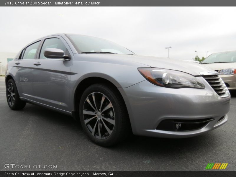 Billet Silver Metallic / Black 2013 Chrysler 200 S Sedan