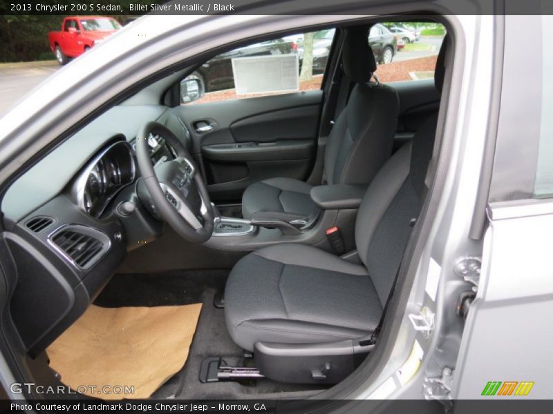 Billet Silver Metallic / Black 2013 Chrysler 200 S Sedan