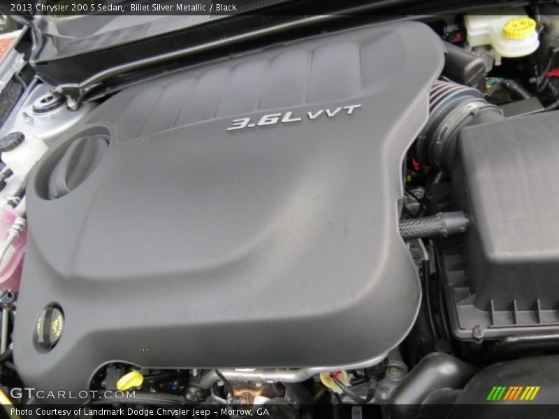 Billet Silver Metallic / Black 2013 Chrysler 200 S Sedan