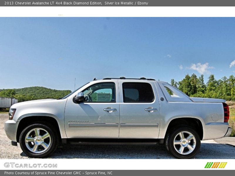  2013 Avalanche LT 4x4 Black Diamond Edition Silver Ice Metallic
