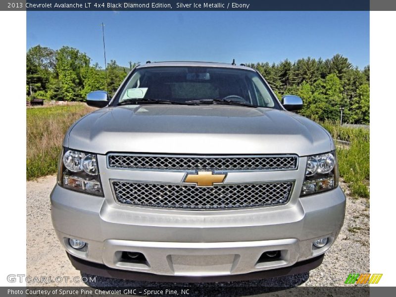  2013 Avalanche LT 4x4 Black Diamond Edition Silver Ice Metallic