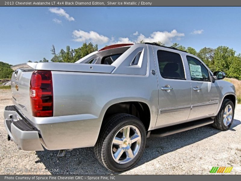 2013 Avalanche LT 4x4 Black Diamond Edition Silver Ice Metallic