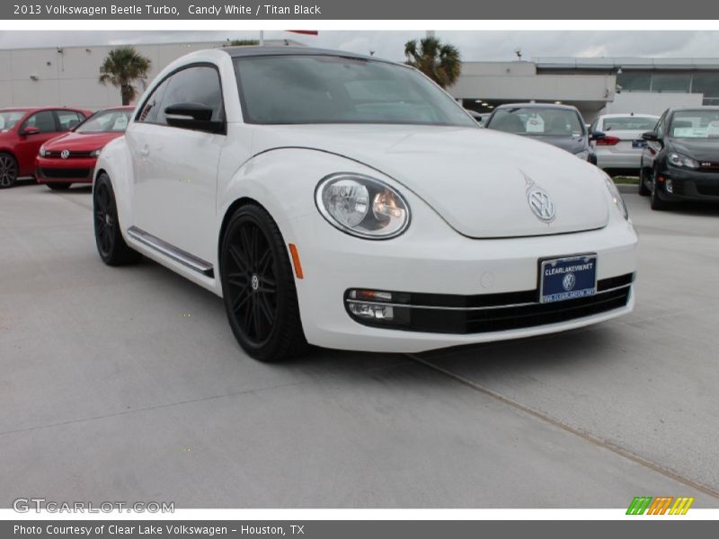 Candy White / Titan Black 2013 Volkswagen Beetle Turbo