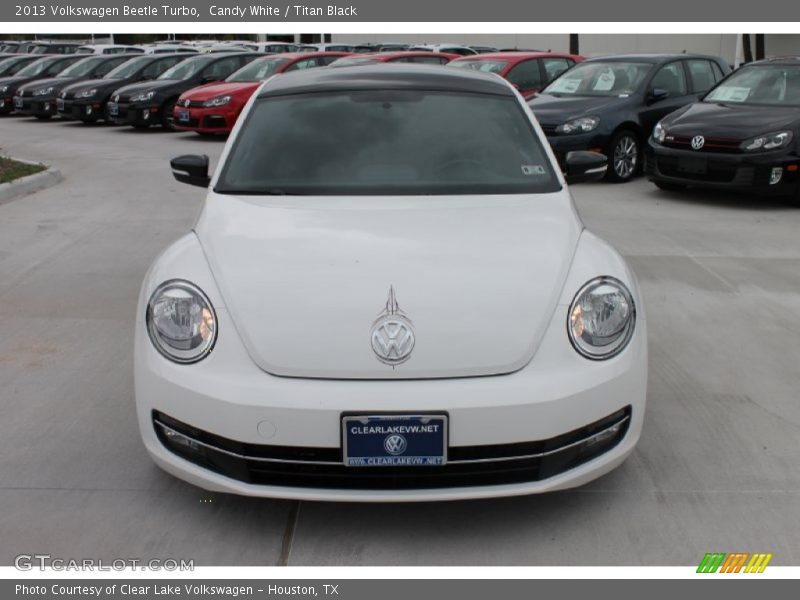 Candy White / Titan Black 2013 Volkswagen Beetle Turbo