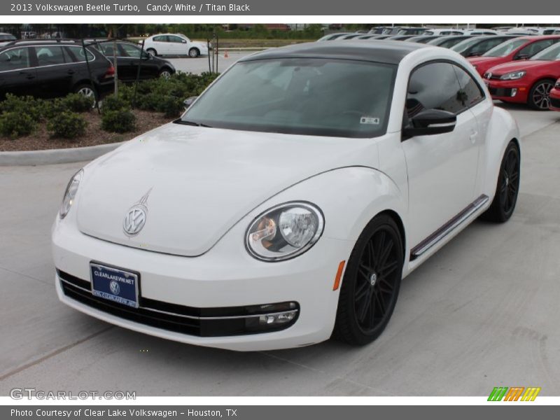 Candy White / Titan Black 2013 Volkswagen Beetle Turbo
