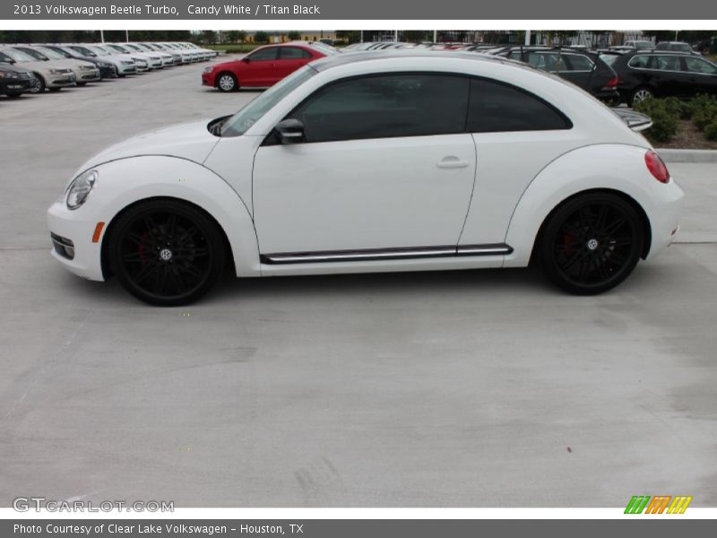 Candy White / Titan Black 2013 Volkswagen Beetle Turbo