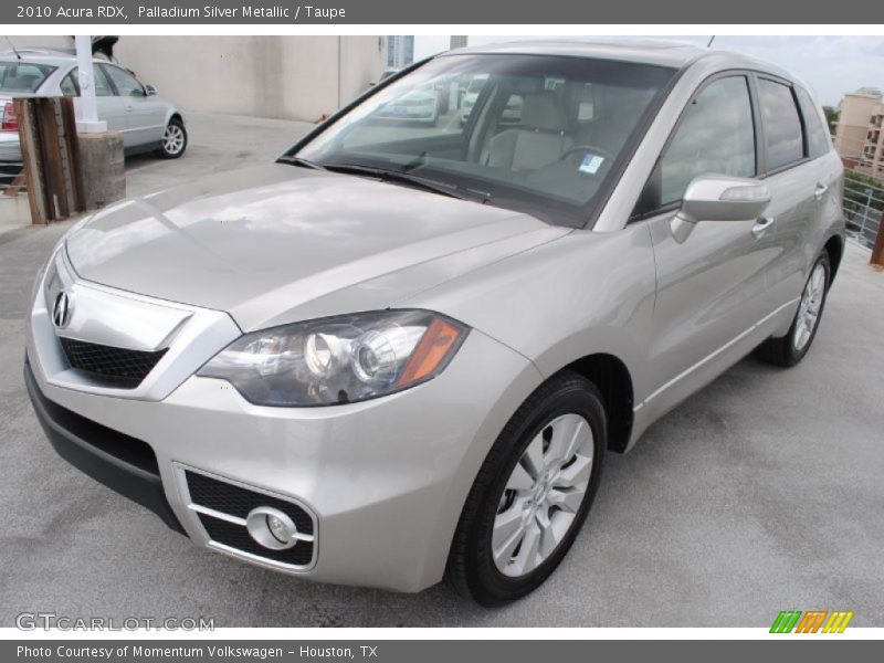 Palladium Silver Metallic / Taupe 2010 Acura RDX