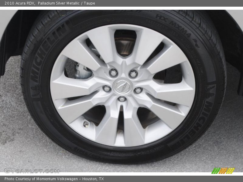 Palladium Silver Metallic / Taupe 2010 Acura RDX