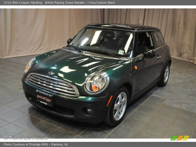 British Racing Green Metallic / Grey/Carbon Black 2010 Mini Cooper Hardtop