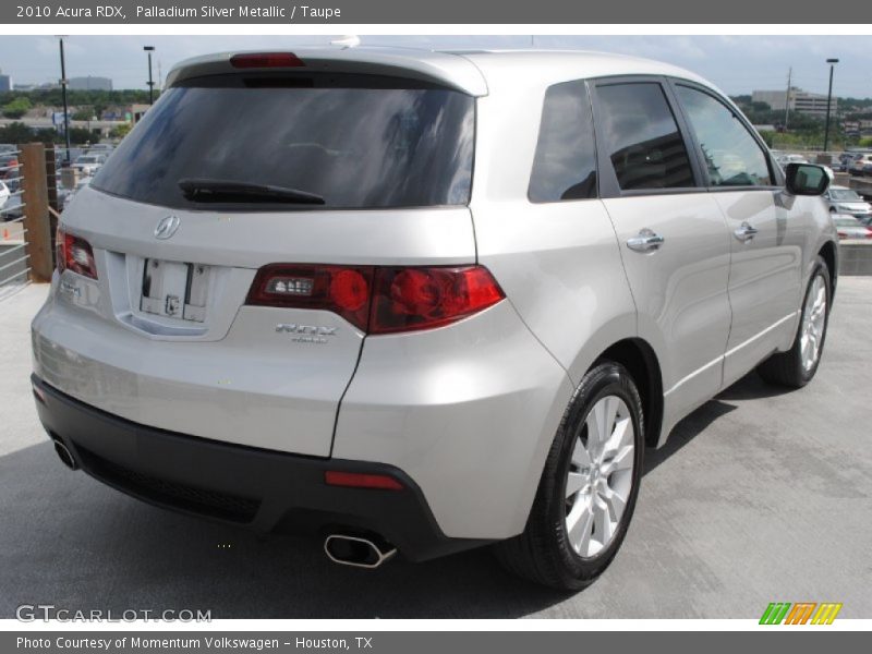 Palladium Silver Metallic / Taupe 2010 Acura RDX