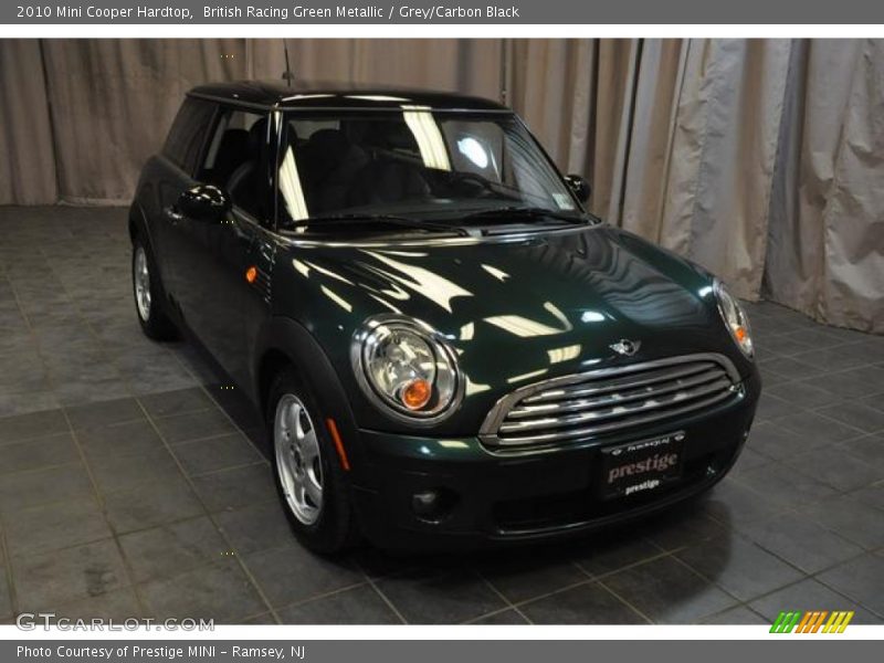 British Racing Green Metallic / Grey/Carbon Black 2010 Mini Cooper Hardtop
