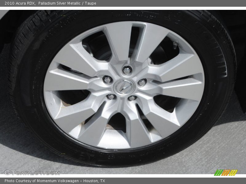 Palladium Silver Metallic / Taupe 2010 Acura RDX
