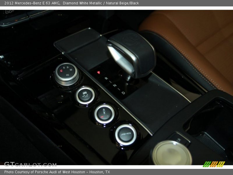 Diamond White Metallic / Natural Beige/Black 2012 Mercedes-Benz E 63 AMG