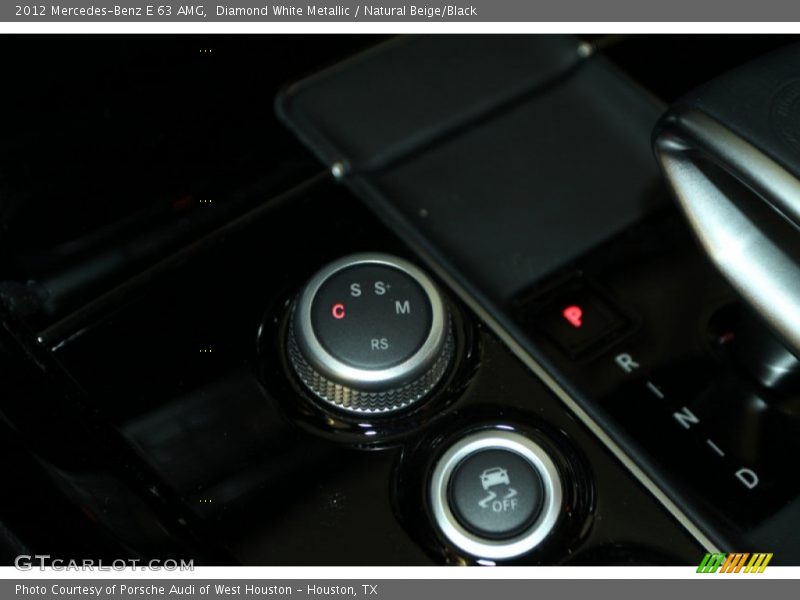 Diamond White Metallic / Natural Beige/Black 2012 Mercedes-Benz E 63 AMG