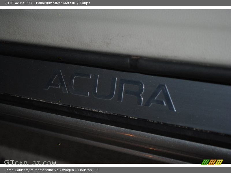 Palladium Silver Metallic / Taupe 2010 Acura RDX