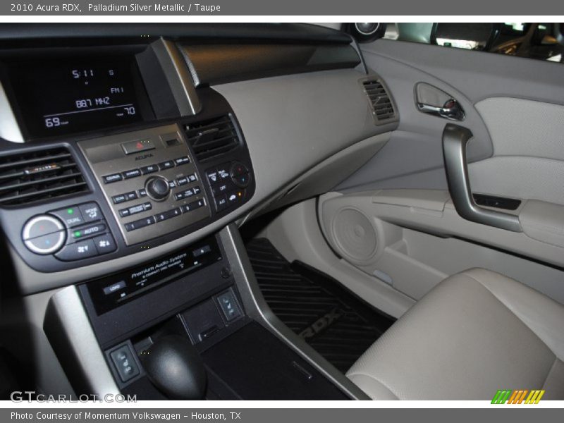 Palladium Silver Metallic / Taupe 2010 Acura RDX