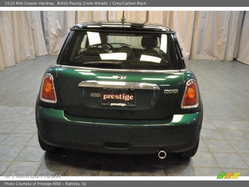 British Racing Green Metallic / Grey/Carbon Black 2010 Mini Cooper Hardtop