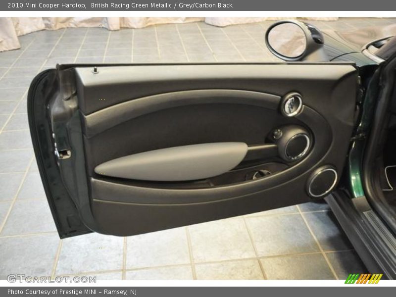 British Racing Green Metallic / Grey/Carbon Black 2010 Mini Cooper Hardtop