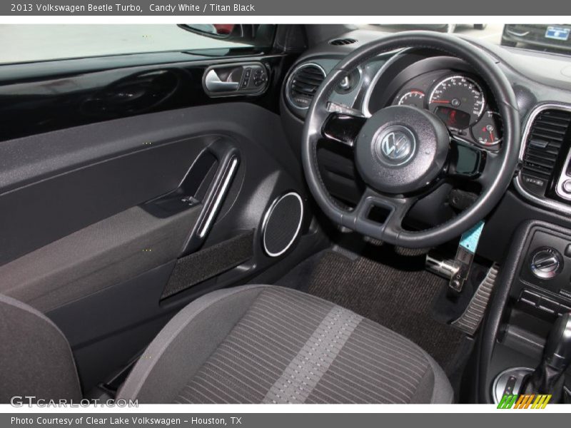 Candy White / Titan Black 2013 Volkswagen Beetle Turbo