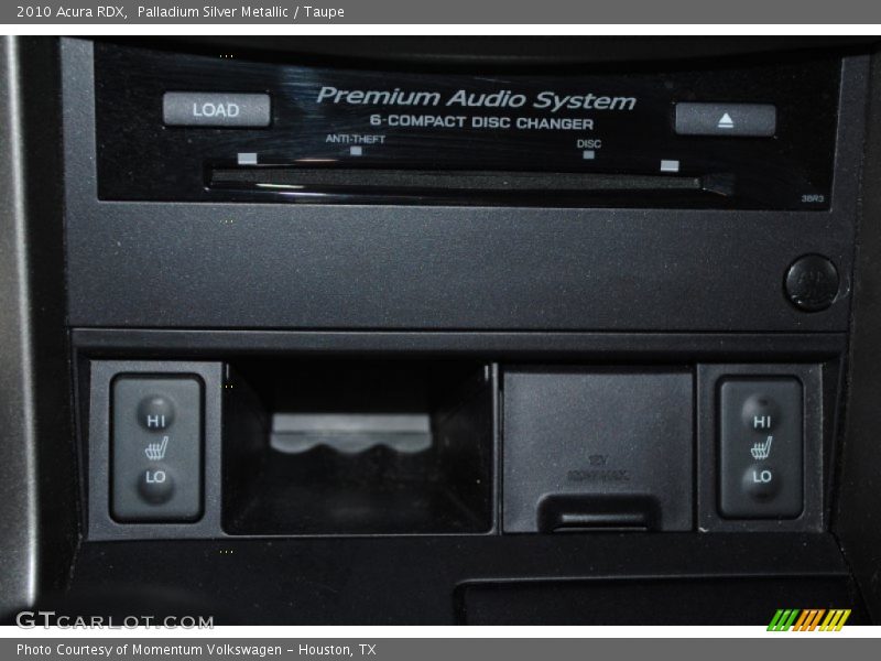 Palladium Silver Metallic / Taupe 2010 Acura RDX