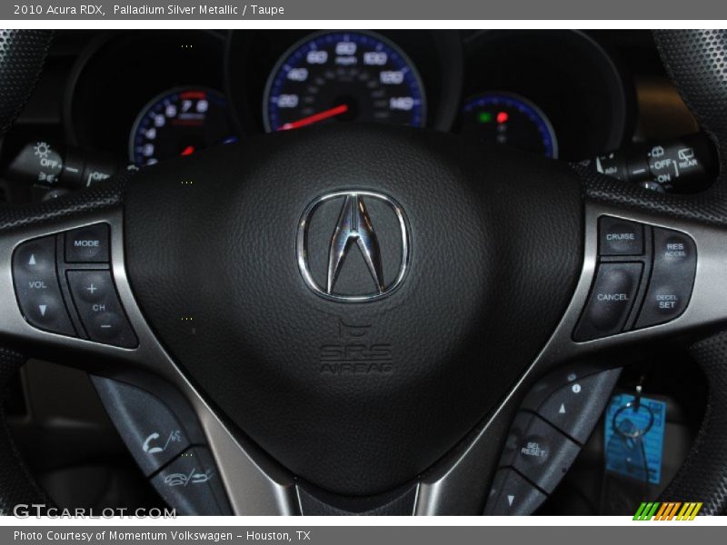 Palladium Silver Metallic / Taupe 2010 Acura RDX