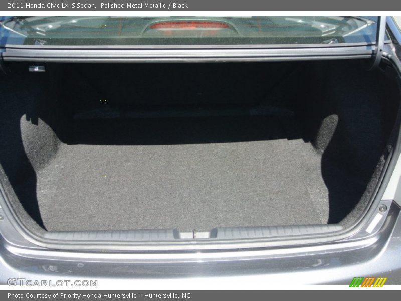 Polished Metal Metallic / Black 2011 Honda Civic LX-S Sedan