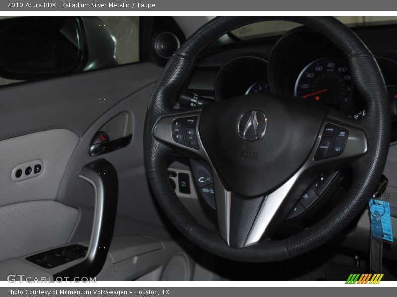 Palladium Silver Metallic / Taupe 2010 Acura RDX