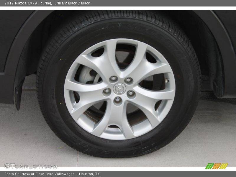 Brilliant Black / Black 2012 Mazda CX-9 Touring