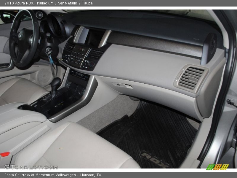 Palladium Silver Metallic / Taupe 2010 Acura RDX