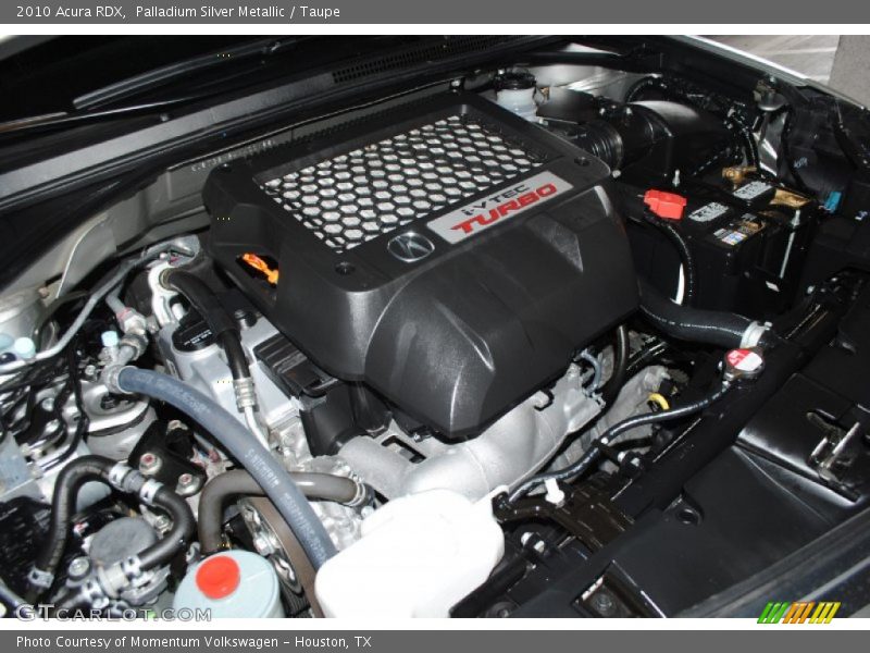 Palladium Silver Metallic / Taupe 2010 Acura RDX
