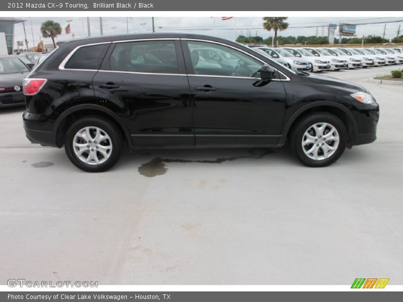 Brilliant Black / Black 2012 Mazda CX-9 Touring