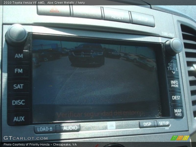 Aloe Green Metallic / Ivory 2010 Toyota Venza V6 AWD