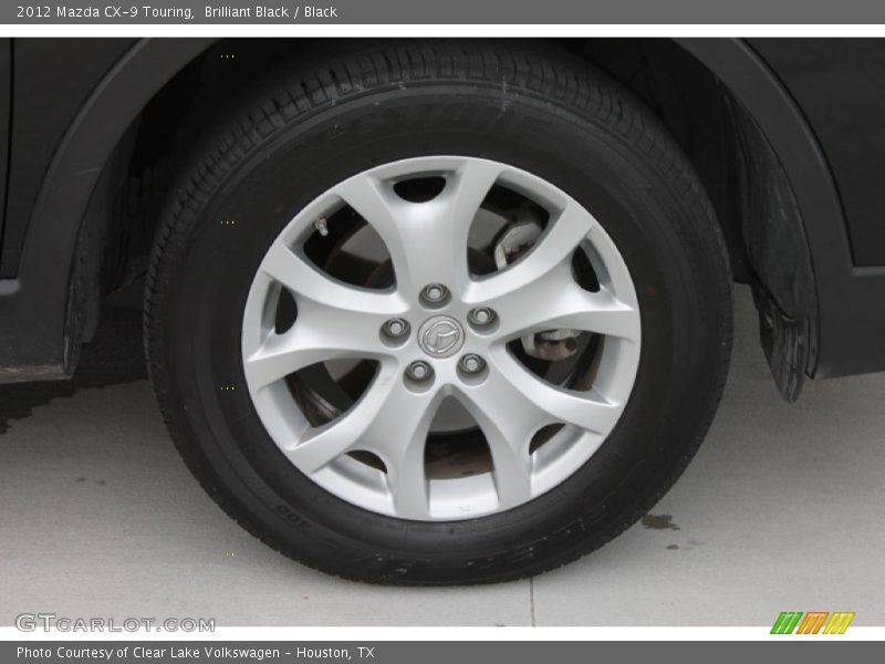 Brilliant Black / Black 2012 Mazda CX-9 Touring