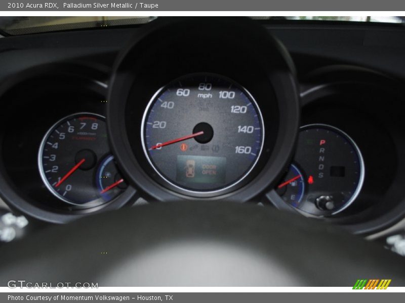Palladium Silver Metallic / Taupe 2010 Acura RDX