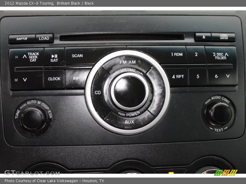 Brilliant Black / Black 2012 Mazda CX-9 Touring