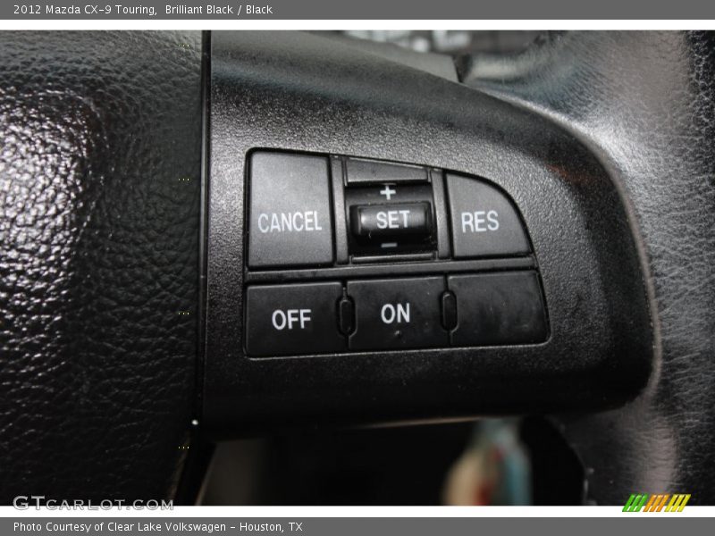 Brilliant Black / Black 2012 Mazda CX-9 Touring