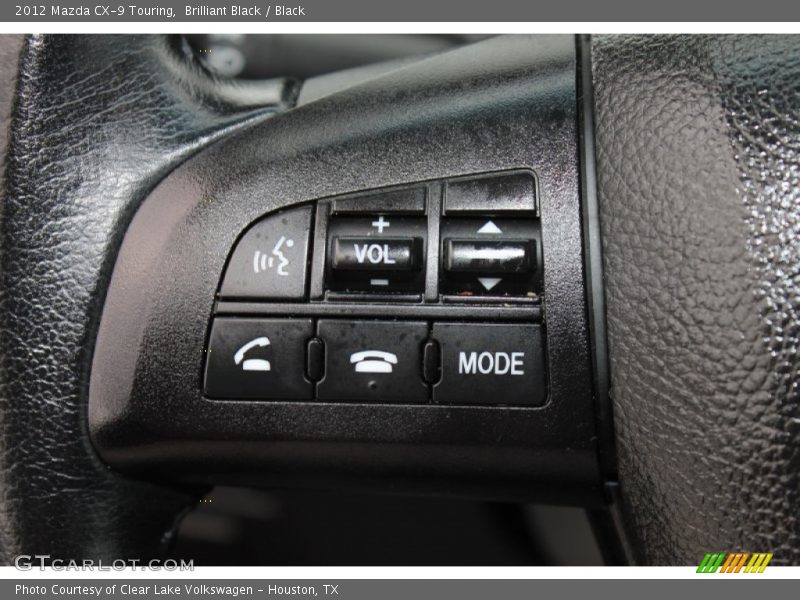 Brilliant Black / Black 2012 Mazda CX-9 Touring