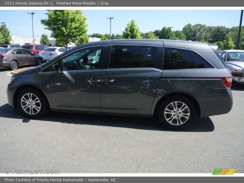 Polished Metal Metallic / Gray 2011 Honda Odyssey EX-L