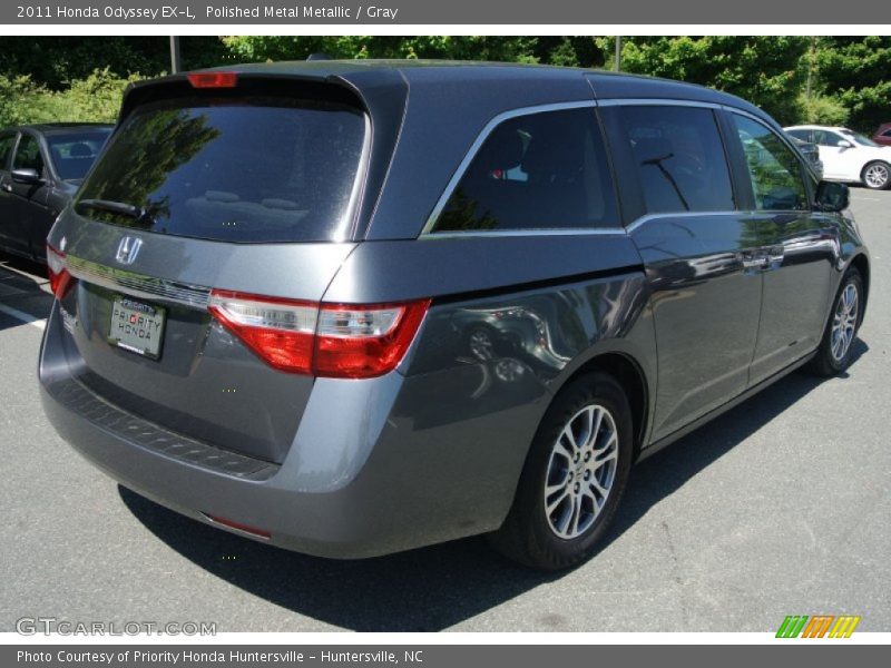 Polished Metal Metallic / Gray 2011 Honda Odyssey EX-L