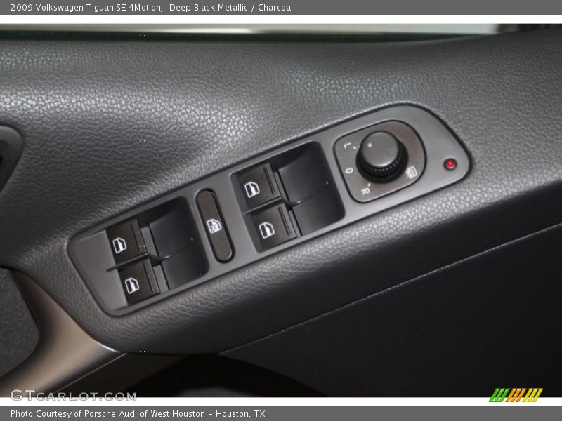 Deep Black Metallic / Charcoal 2009 Volkswagen Tiguan SE 4Motion
