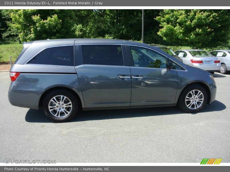 Polished Metal Metallic / Gray 2011 Honda Odyssey EX-L