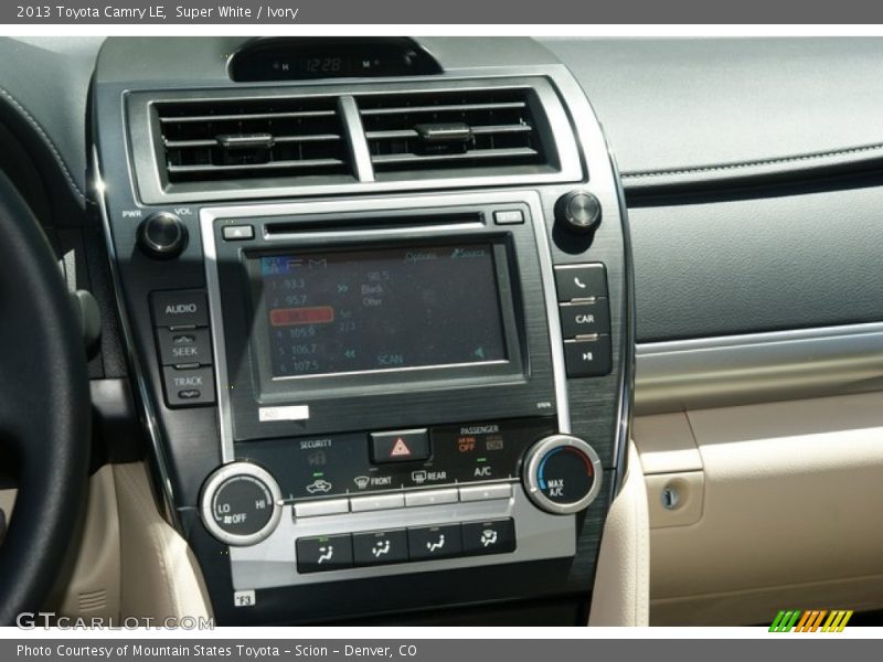 Super White / Ivory 2013 Toyota Camry LE