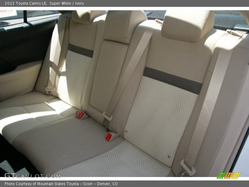 Super White / Ivory 2013 Toyota Camry LE