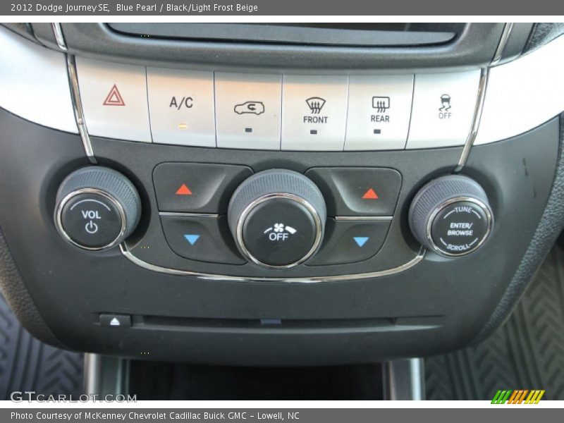 Controls of 2012 Journey SE