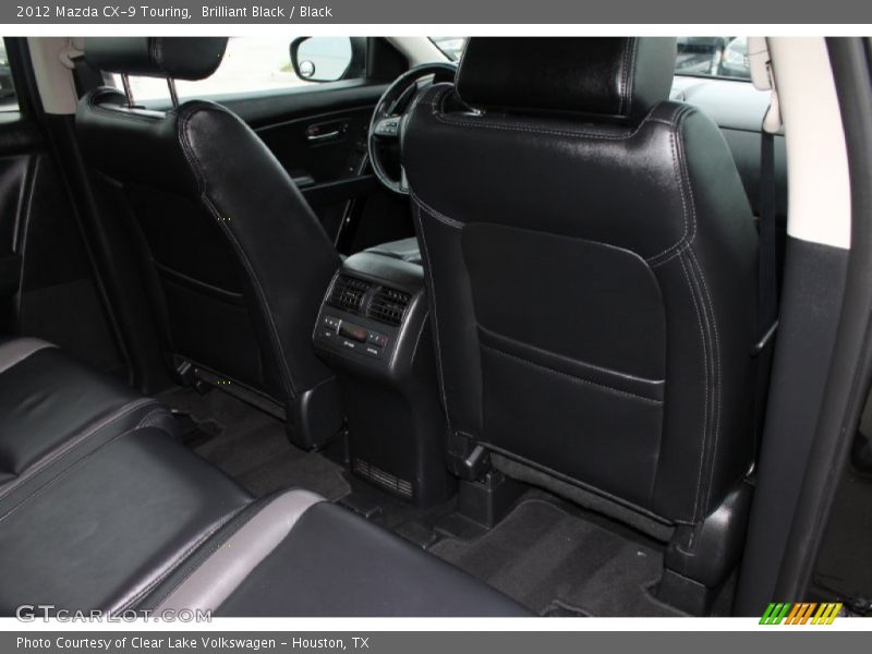 Brilliant Black / Black 2012 Mazda CX-9 Touring