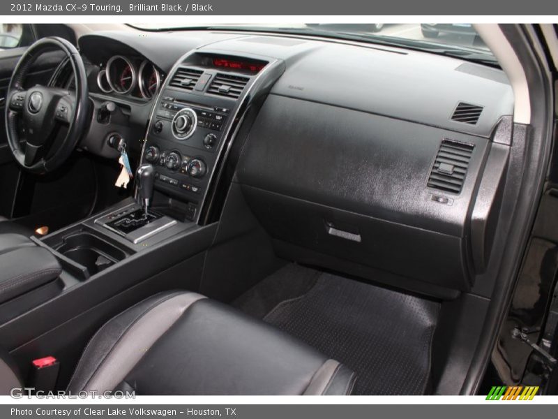 Brilliant Black / Black 2012 Mazda CX-9 Touring
