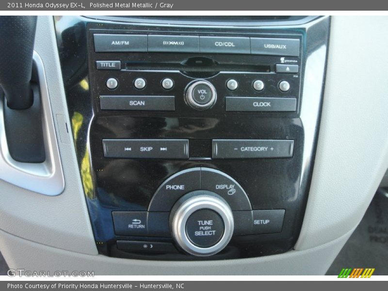 Polished Metal Metallic / Gray 2011 Honda Odyssey EX-L