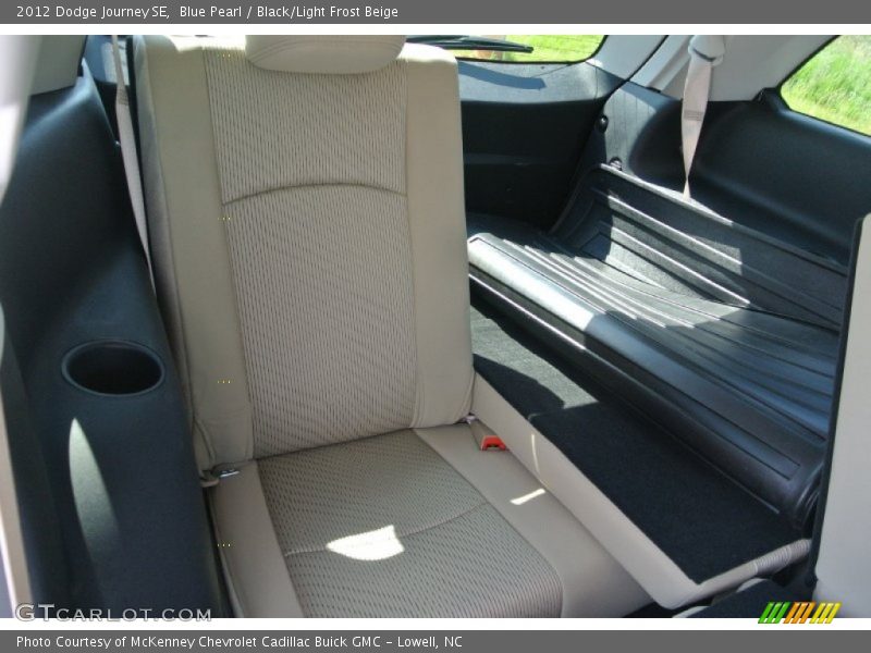 Rear Seat of 2012 Journey SE
