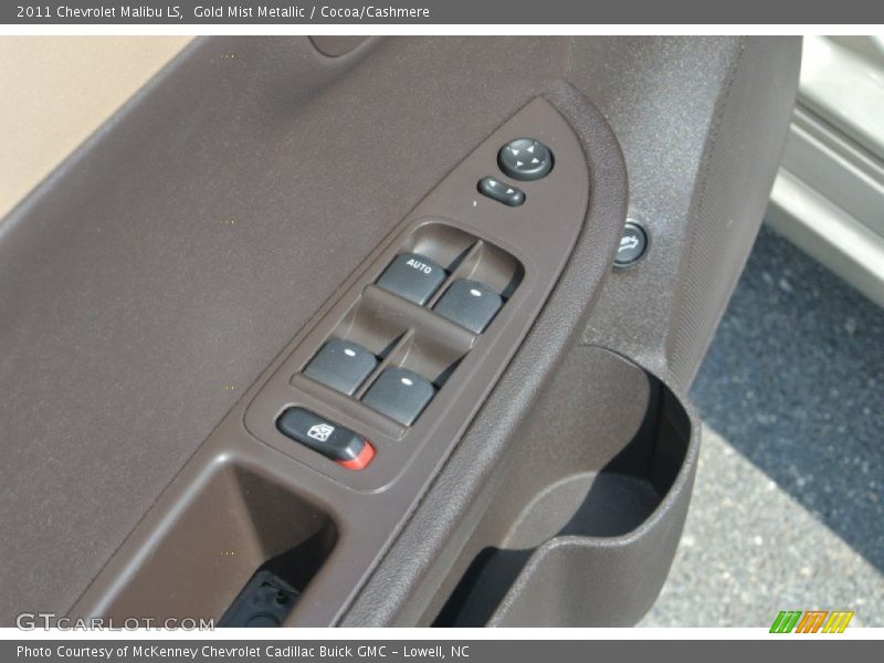 Gold Mist Metallic / Cocoa/Cashmere 2011 Chevrolet Malibu LS